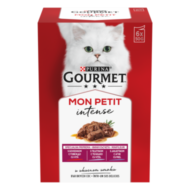 Hrana umeda pisici GOURMET Mon Petit Pachet Mixat Vita Vitel si Miel 