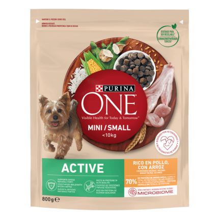 PURINA ONE MINI Active cu Pui si Orez