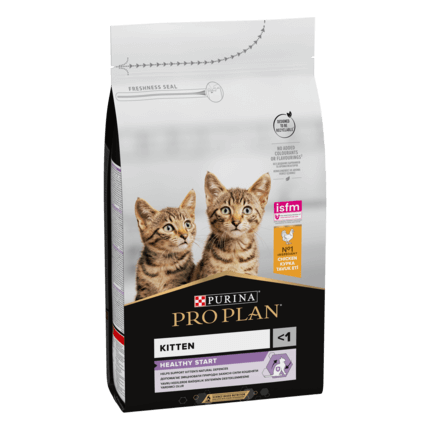 Hrana uscata pisici junior 1-12 luni PURINA PRO PLAN Kitten HEALTHY START pui