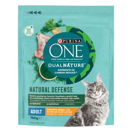 PURINA ONE DualNature Adult cu Pui hrana uscata pisici adulte