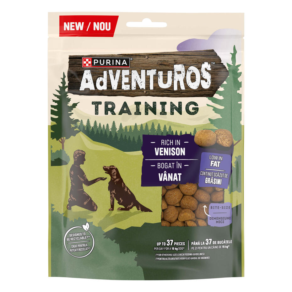 ADVENTUROS recompense pentru caini cu aroma de vanat
