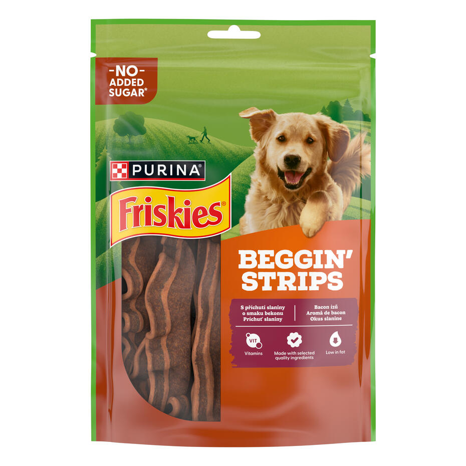 FRISKIES BEGGIN STRIPS