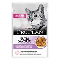 PRO PLAN DELICATE NUTRISAVOUR cu Curcan 85g