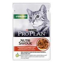 PURINA PRO PLAN STERILISED NUTRISAVOUR cu Vita 85 g hrana umeda pisici