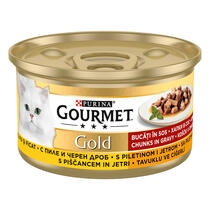 GOURMET GOLD cu pui si ficat 85 g