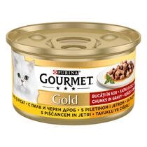 GOURMET GOLD cu pui si ficat 85 g