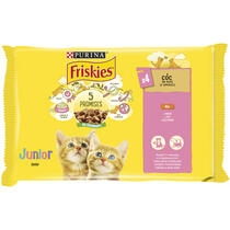 FRISKIES Junior cu Pui în Sos 4x85 g