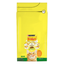 FRISKIES Adult Indoor cu Pui si Legume 1.5 kg