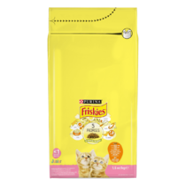 FRISKIES Junior cu Pui, Lapte si Legume 1.5 kg