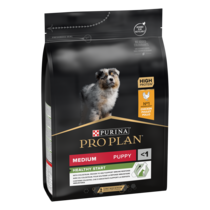 PURINA PRO PLAN PUPPY Healthy Start hrana uscata caini Talie Medie bogat in pui