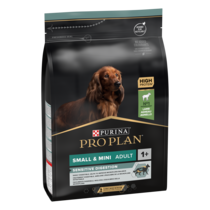 PURINA PRO PLAN ADULT Sensitive Digestion hrana uscata caini Talie Mica si Foarte Mica bogat in miel