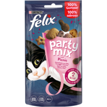 Recompense pisici FELIX PARTY MIX Dairy Delight cu Lapte Iaurt si Branza