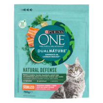 PURINA ONE DualNature Sterilized cu Somon hrana uscata pisici sterilizate