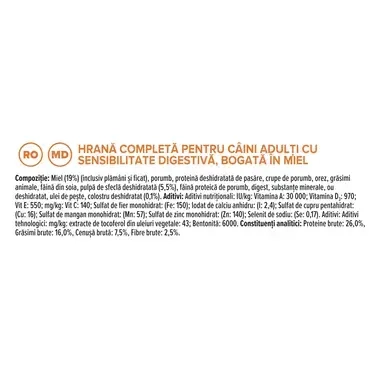 PURINA PRO PLAN EXPERT CARE NUTRITION Digestion Care Toate Taliile Miel hrana uscata caini