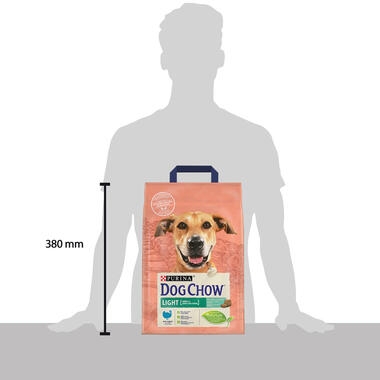 DOG CHOW LIGHT cu Curcan 2.5 kg