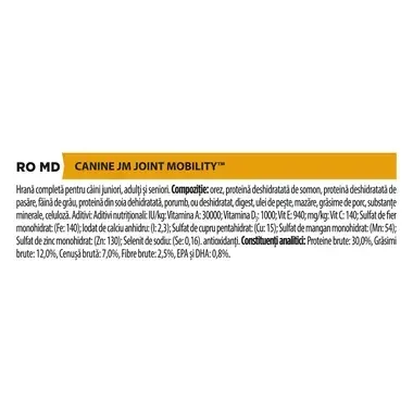 PURINA PRO PLAN VETERINARY DIETS JM Joint Mobility 12 kg
