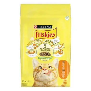 FRISKIES Adult cu Pui si Legume 10 kg