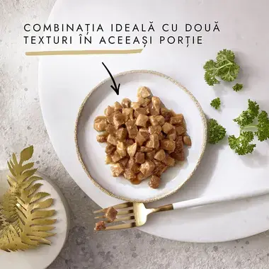GOURMET GOLD Double Pleasure cu pește oceanic și spanac