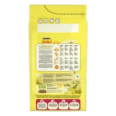 FRISKIES Adult Hairball cu Pui si Legume