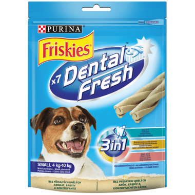 FRISKIES Dental Fresh pentru caini de talie mica