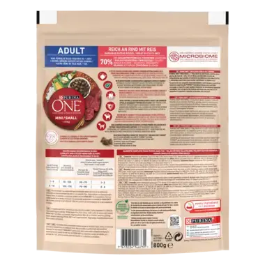 PURINA ONE MINI Adult cu Vita si Orez