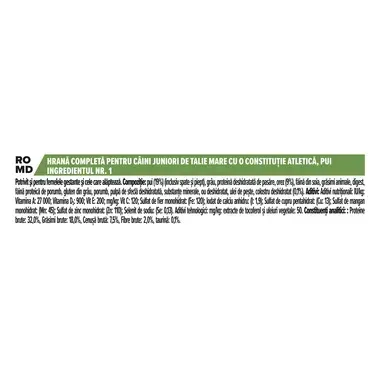 PURINA PRO PLAN PUPPY Healthy Start hrana uscata caini Talie Mare Atletica bogat in pui