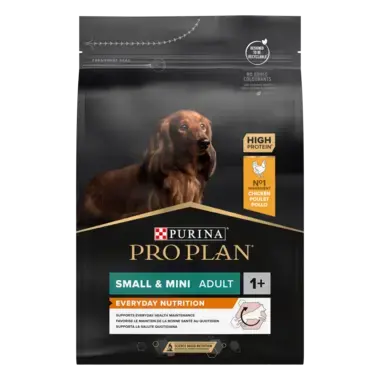 PURINA PRO PLAN ADULT Everyday Nutrition hrana uscata caini Talie Mica si Foarte Mica bogat in pui
