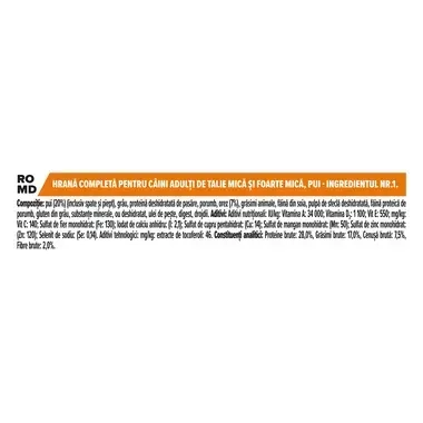 PURINA PRO PLAN ADULT Everyday Nutrition hrana uscata caini Talie Mica si Foarte Mica bogat in pui