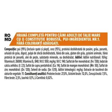PURINA PRO PLAN ADULT Everyday Nutrition hrana uscata caini Talie Mare Robusta bogat in pui