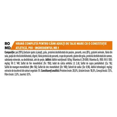 PURINA PRO PLAN ADULT Everyday Nutrition hrana uscata caini Talie Mare Atletica bogat in pui