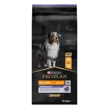 Hrana uscata caini PURINA PRO PLAN ADULT Performance Toate Taliile Pui