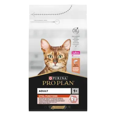 PURINA PRO PLAN ADULT Vital Functions bogat in somon hrana uscata pisici
