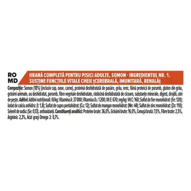 PURINA PRO PLAN ADULT Vital Functions bogat in somon hrana uscata pisici