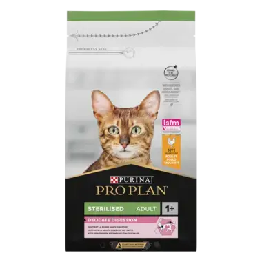 Hrana uscata pisici sterilizate PURINA PRO PLAN STERILISED Sensitive Digestion bogat in pui