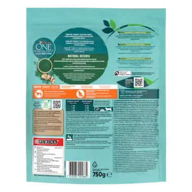 PURINA ONE DualNature Sterilized cu Somon hrana uscata pisici sterilizate