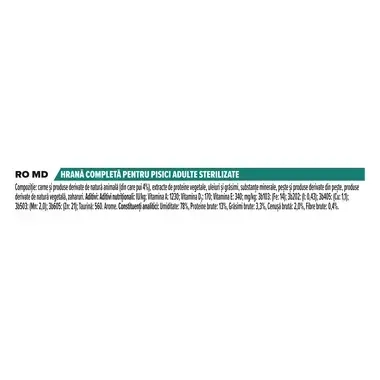 PRO PLAN Adult STERILISED MAINTENANCE cu Pui