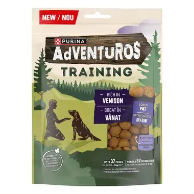 ADVENTUROS recompense pentru caini cu aroma de vanat