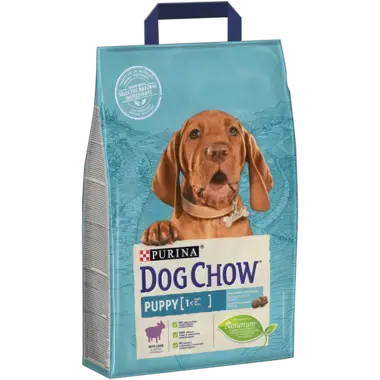 DOG CHOW PUPPY Talie Medie cu Miel