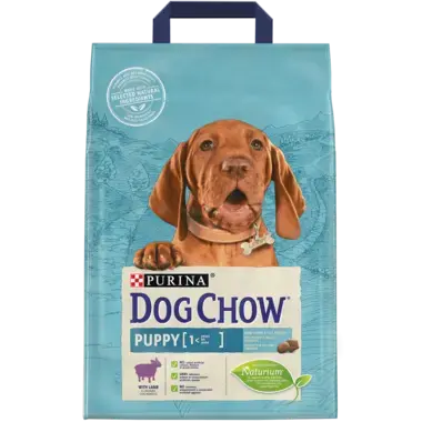 DOG CHOW PUPPY Talie Medie cu Miel