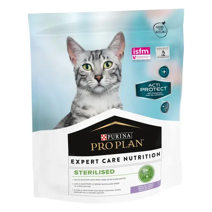 PURINA PRO PLAN® Expert Care Sterilised cu curcan | Purina RO